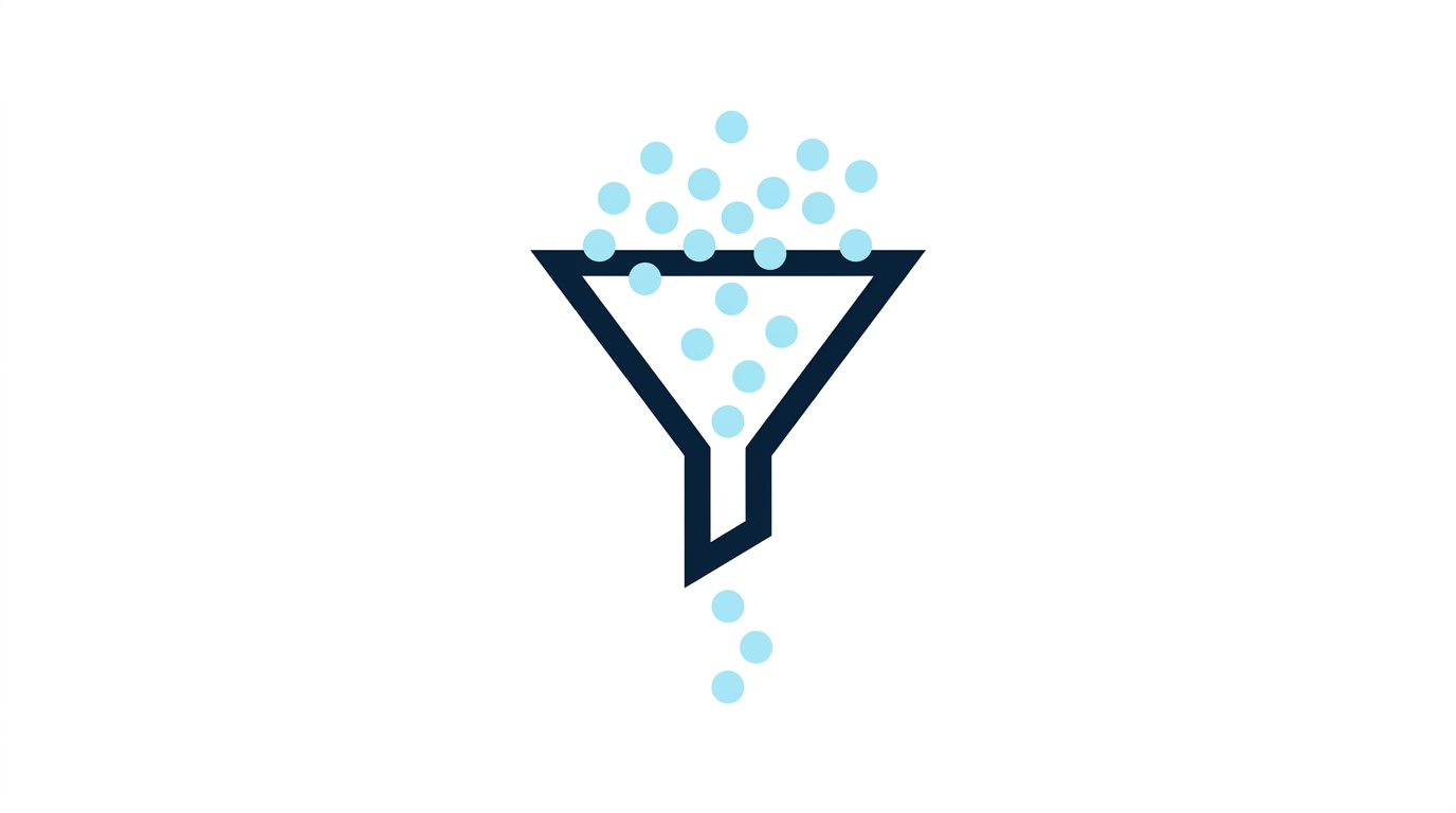 Illustration de l'entonnoir de conversion