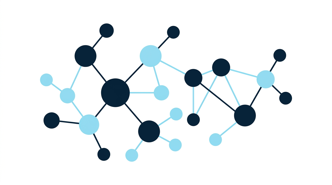رسم توضيحي لبناء الروابط